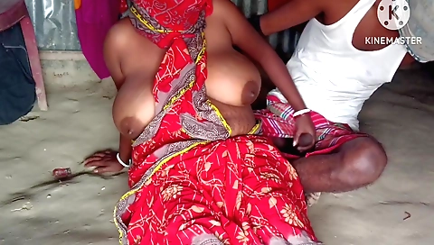 Indian big ass amateur with big boobs in a tight pussy