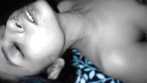 Indian porn video with a hot brunette taking it on her face