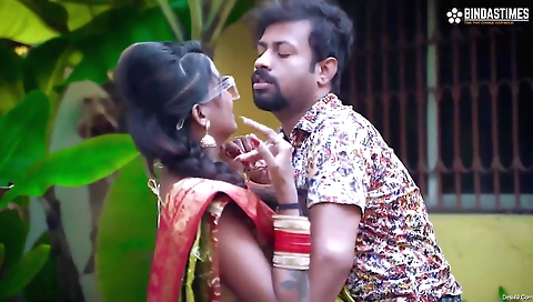 Beautiful indian girl with a nice ass goes naked outdoors