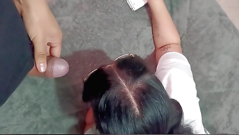 Indian girl with a red dress and a black outfit teaches