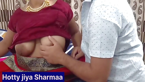 Hot indian hottie and her stepmom have a threesome