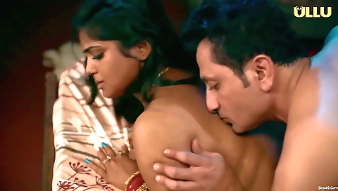 A beautiful brunette with a natural girl hair and sexy boobs