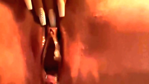 Pissing and getting fucked by a dildo in homemade porn