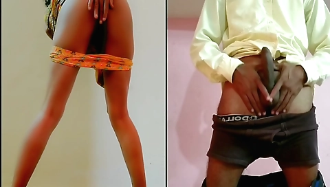 Solo female takes shower and then masturbates on webcam