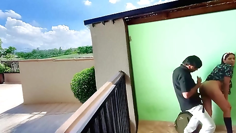 Hot brunette teen with a big ass and a sexy body 18+