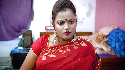 Horny brunette with a big ass is with a hot indian babe