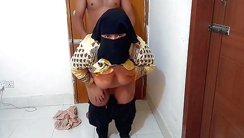 Indian office worker gets fucked by boss in the office