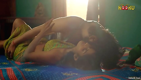 Brunette with long hair is wearing a pink top and red panties