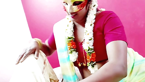 Indian girl with big tits is getting fucked in a deepthroat