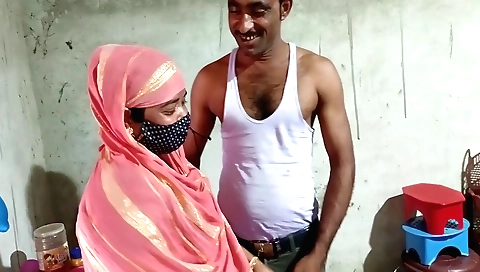 Indian babe with a nice face is getting fucked by her boyfriend