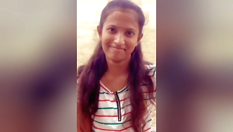 Horny amateur brunette 18+ porn mms movie clip video