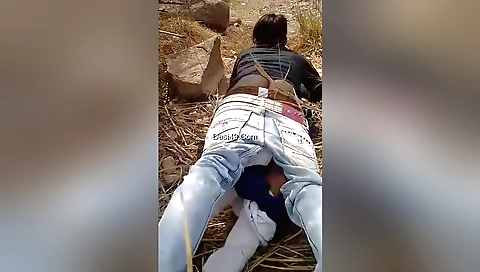 Indian brunette in boots has big ass and a great body