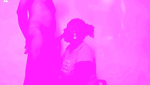 Indian brunette milf with a hot ass sucking a cock