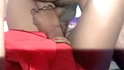 Indian girl with hairy pussy gets hairy pussy fucked