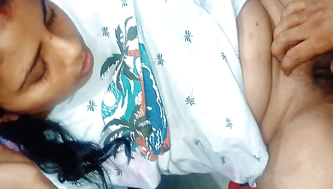 Indian bhabhi fingered three times in one POV video