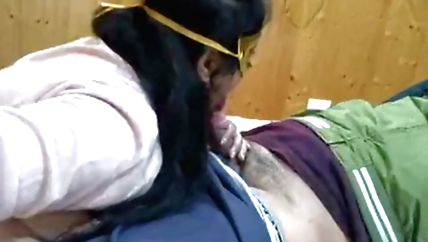 Hot webcam sex video with a brunette with a sexy face