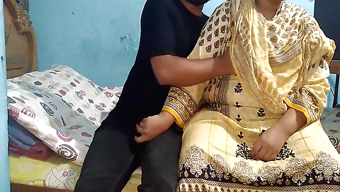 Busty brunette in stockings gets fucked on a webcam