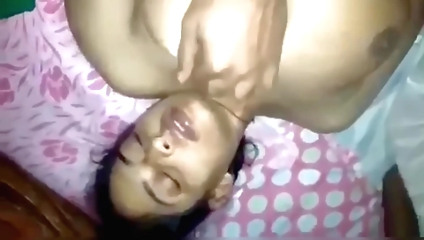 Hot brunette milf sucking dick and riding a hard shaft