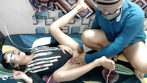 Amateurs indian couple having hardcore sex in night