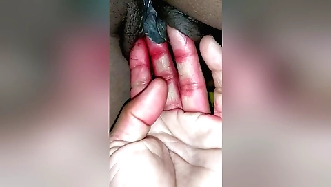 Indian hairy girl in a sexy outfit is showing her pussy 09