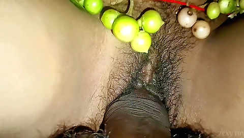 Indian hairy babe fucks her husband and her stepbrother-in-law