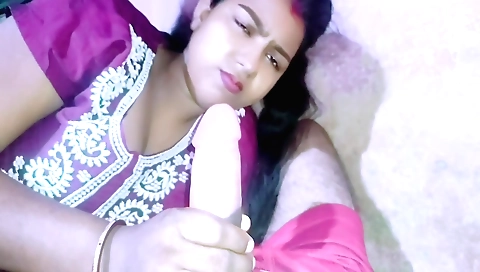 Indian stepsister is going to have her husband's balls in her pussy