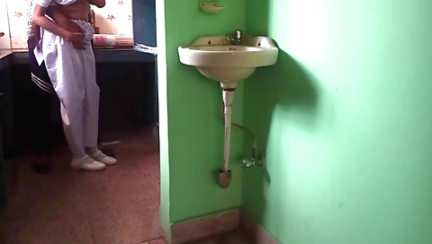 Indian college girl couples sex with handsome man from village