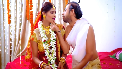 Indian hot milf fucked by her ex-boyfriend in front of her husband