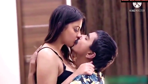 Brunette indian teen is a genius who is always trying new things