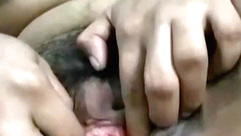 Indian amateur woman is masturbating in camera scene