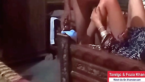 Pakistani husband and wife doing their favorite things in the bedroom