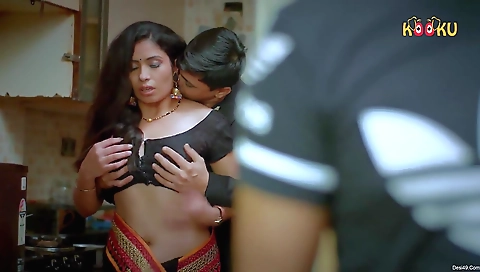 Blonde brunette with a nice round ass on a massage table