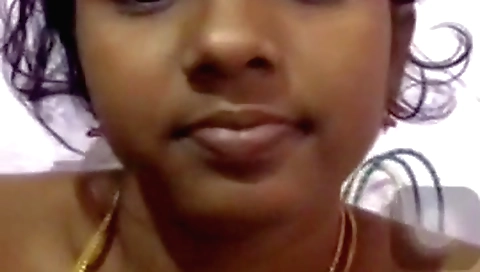 Amateur horny brunette enjoys her favorite sex - masturbation