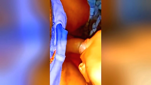 Indian babe shaving her hairy pussy and taking off her clothes