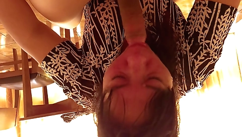 Indian brunette has a great mouth and a great body