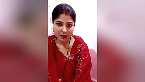 Indian horny roommate masturbates in front of camera