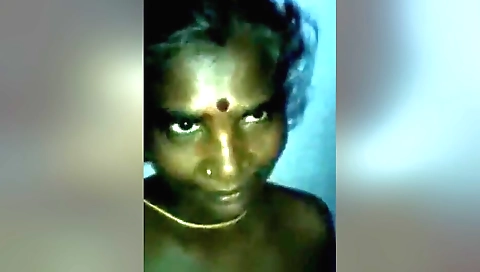 Indian mature milf has fun in the kitchen with a dildo