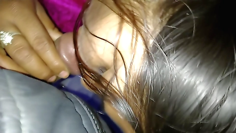 Hot brunette with a very nice body made by boyfriend