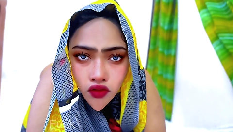 Chubby brunette is a real fan of having big black guys on her