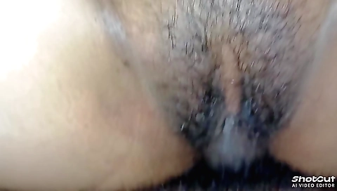 Indian teen girl gets her hairy pussy and pussy lips fucked