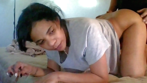 Indian girl has fun in the spa and fucks her pussy