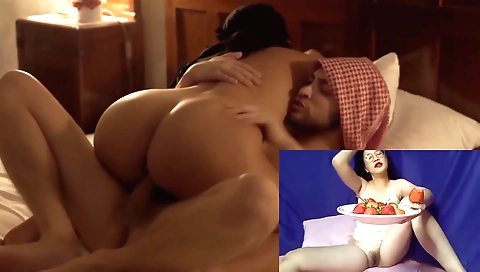 Stunning big ass brunette in amateur xxx clips 2019