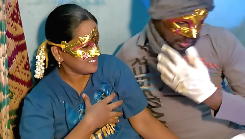 Amateur brunette 18+ gets fucked hard in a strange way