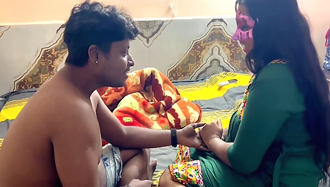 Indian teen with a nice ass sucks a dick after breakup