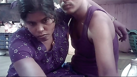 Busty housewife with small tits enjoys her lips and ass