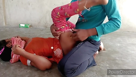 Indian teen naked on a field and getting nailed by a stranger