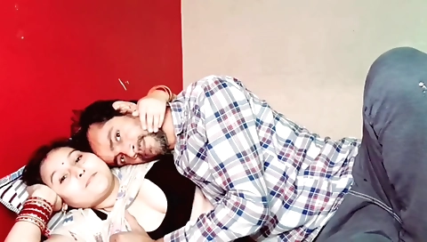 Big tits brunette milf has a great time with a hot guy