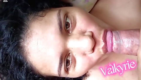 Pretty Neighbor Sucking Rich Deep Throat Expert In Blowjob