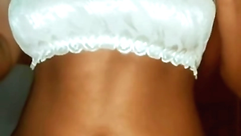 Hot brunette amateur babe getting her ass fingered