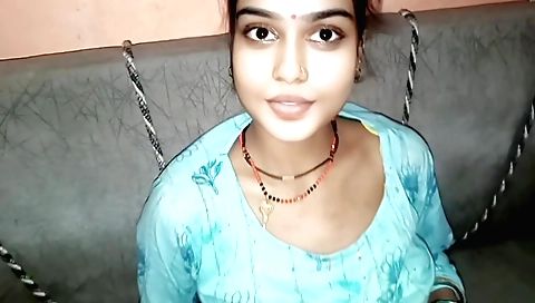Indian woman in a sexy dress and small tits taking time
